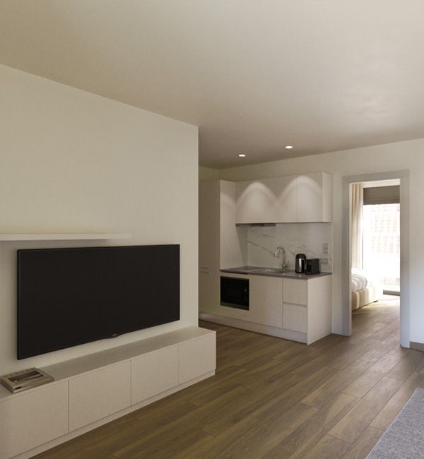 Διαμέρισμα Δύο Υπνοδωματίων Με Ιδιωτικό Μπαλκόνι