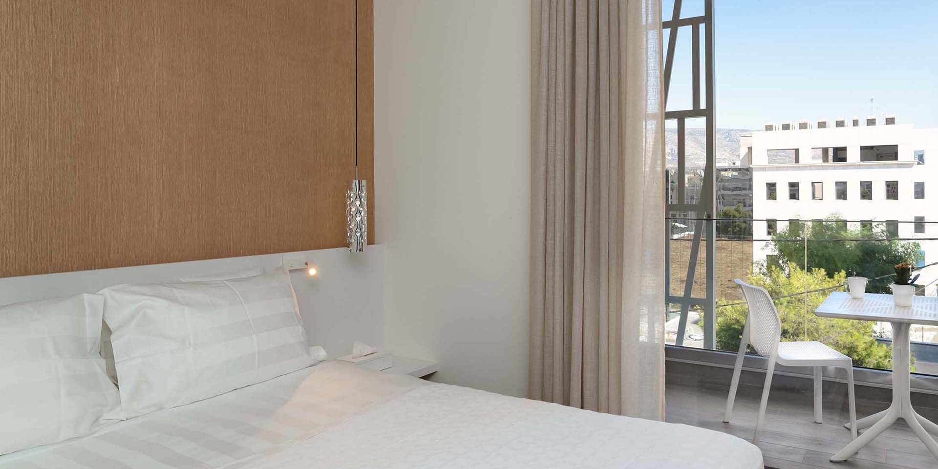 One Bedroom Superior Apartment with Private Balcony | Athens Hill ... - Apartment With Private Balcony In Downtown